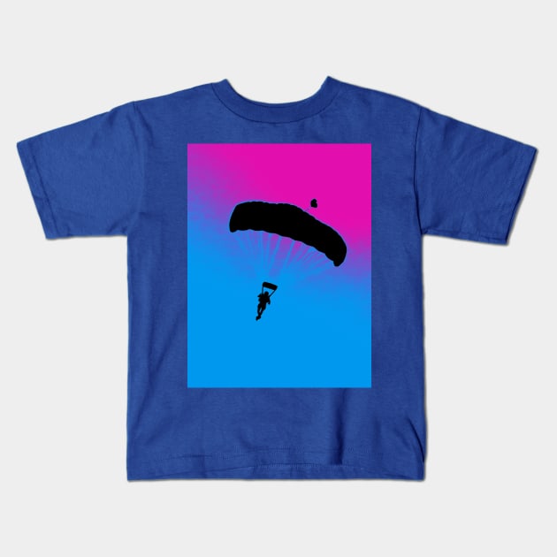 Risk Taker - Skydiving Kids T-Shirt by Highseller